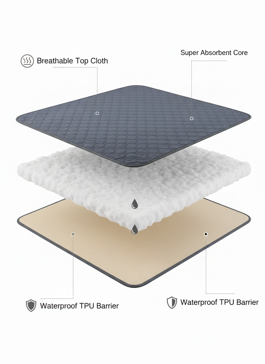 Incontinence Bed Protection Pad