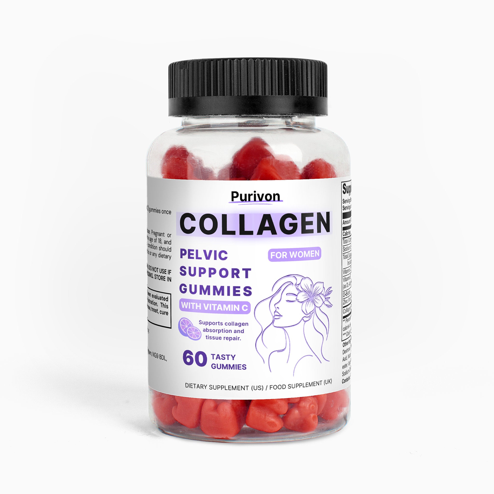 Pelvic Support Collagen Gummies