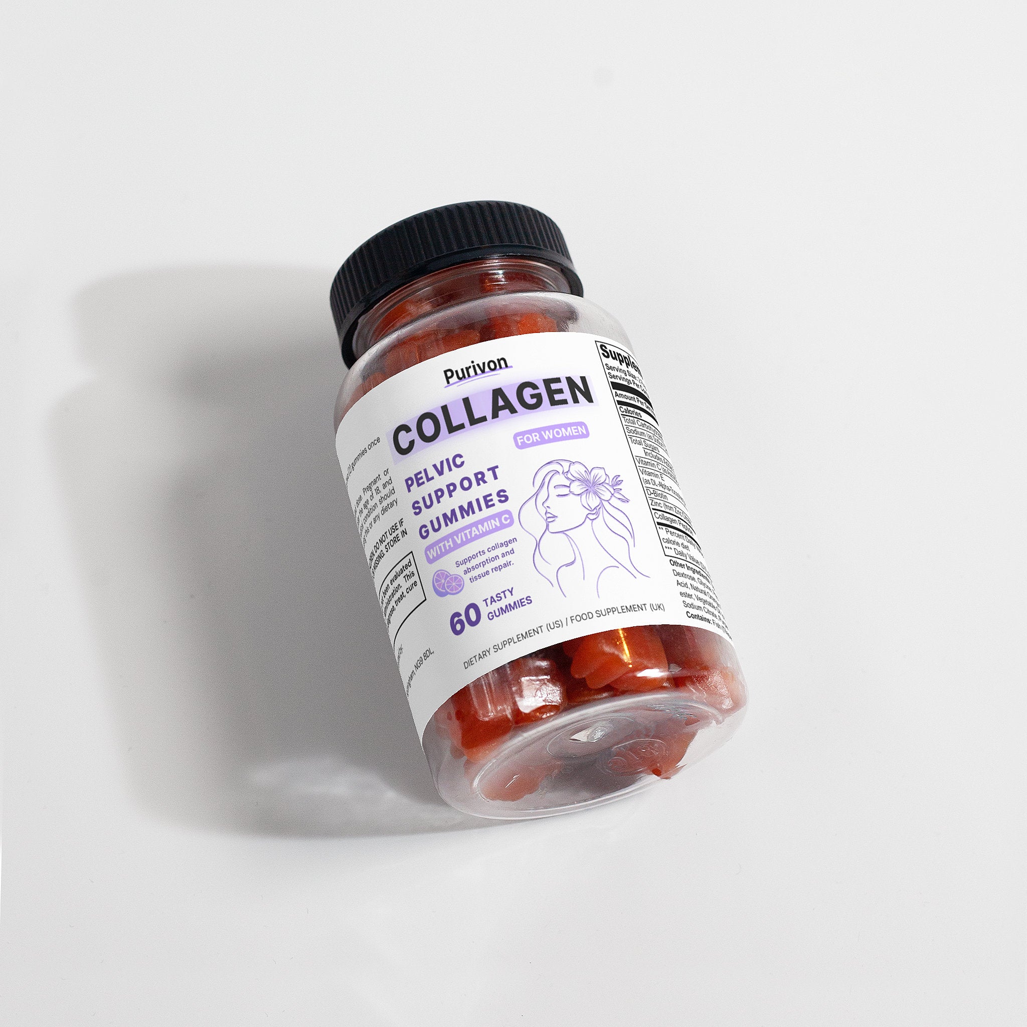 Pelvic Support Collagen Gummies