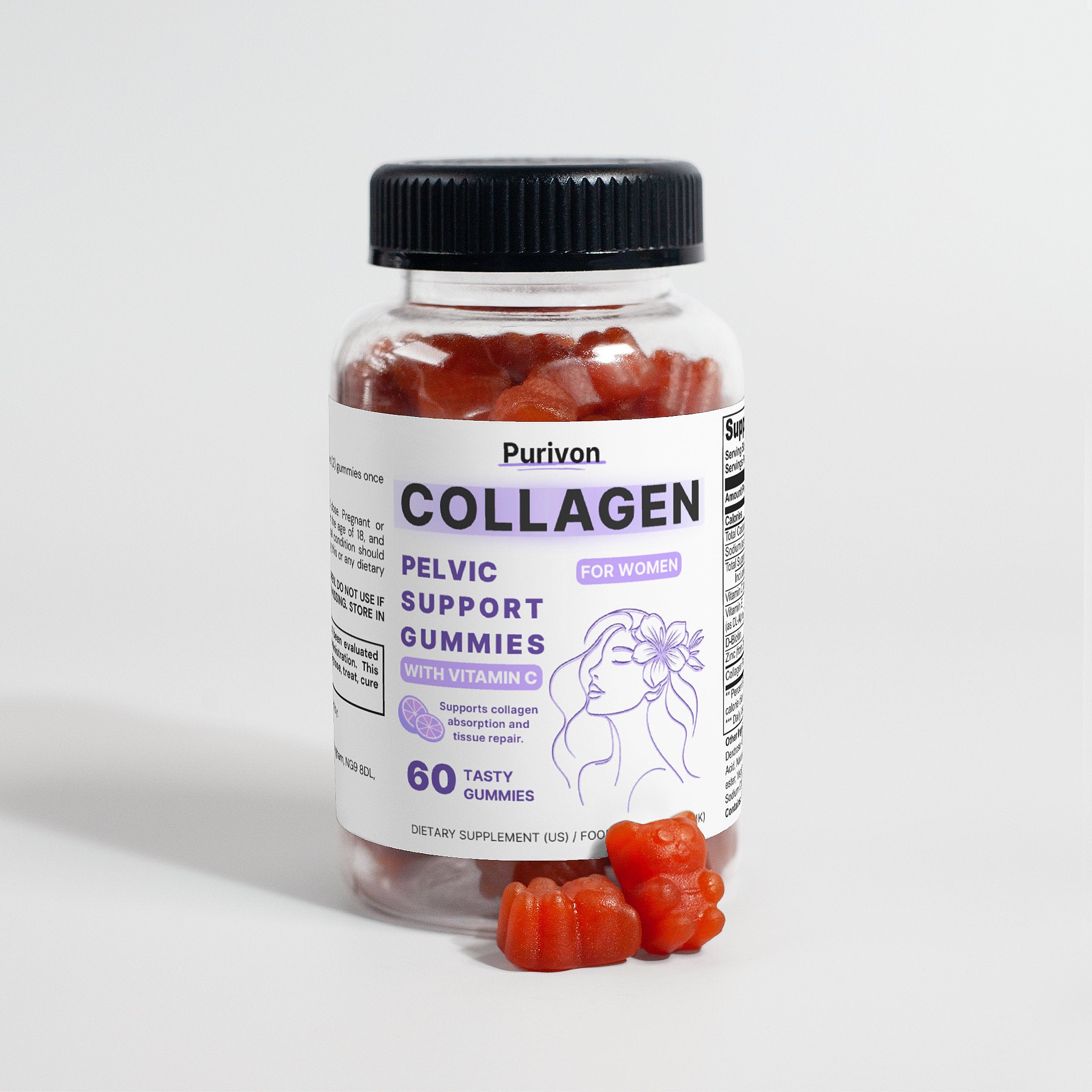 Pelvic Support Collagen Gummies