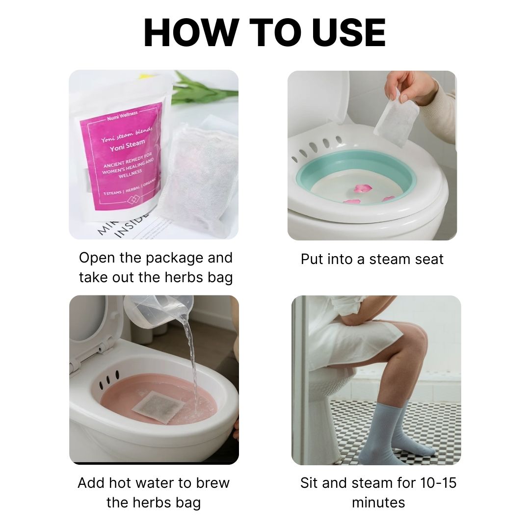 Yoni Steamer Bundle (x3 Packs & Basin)