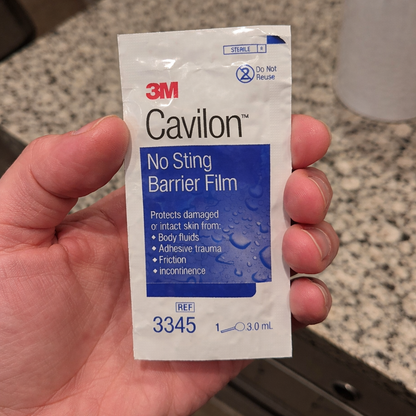 Incontinence Skin Barrier Film (10x Patches)